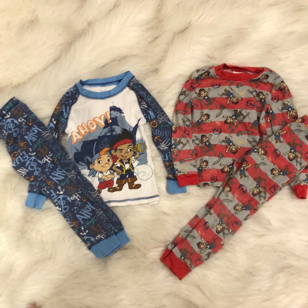 Jake pajama sets size 4T! Rare!
